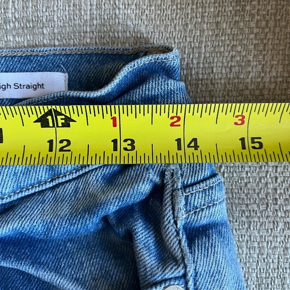 Frame Jeans Women’s 27 Le High Straight Jean Kerwin Light Wash - Picture 9 of 12